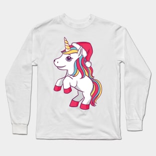 Kawaii Unicorn Long Sleeve T-Shirt